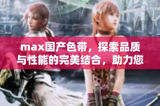max国产色带，探索品质与性能的完美结合，助力您的打印需求！