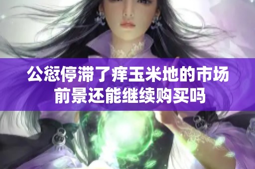 公愆停滞了痒玉米地的市场 前景还能继续购买吗
