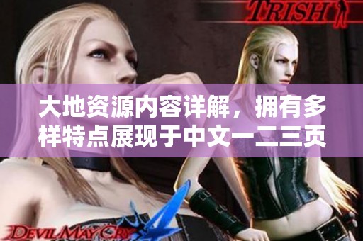 大地资源内容详解，拥有多样特点展现于中文一二三页中