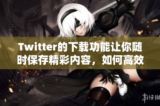 Twitter的下载功能让你随时保存精彩内容，如何高效使用它进行下载呢？