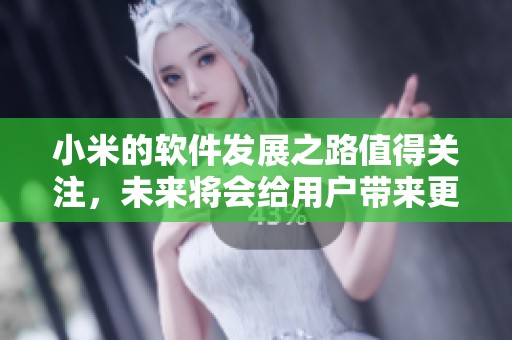 小米的软件发展之路值得关注，未来将会给用户带来更多惊喜