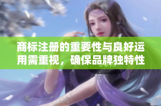 商标注册的重要性与良好运用需重视，确保品牌独特性与市场竞争力