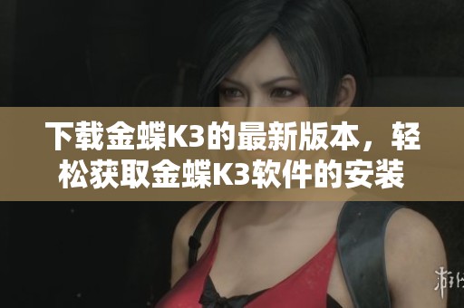 下载金蝶K3的最新版本，轻松获取金蝶K3软件的安装包指南