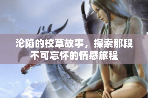 沦陷的校草故事，探索那段不可忘怀的情感旅程