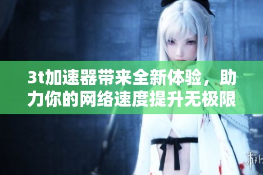 3t加速器带来全新体验，助力你的网络速度提升无极限