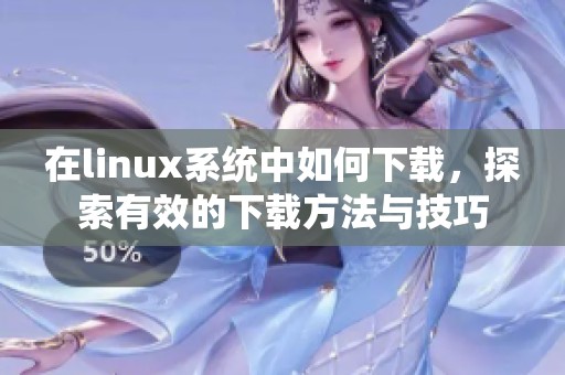 在linux系统中如何下载，探索有效的下载方法与技巧