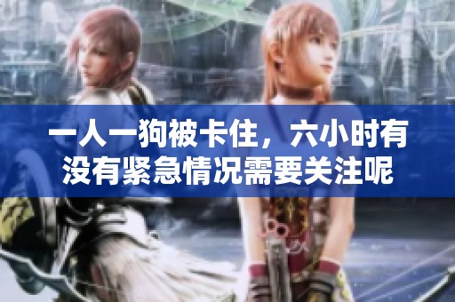 一人一狗被卡住，六小时有没有紧急情况需要关注呢
