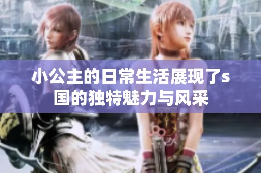 小公主的日常生活展现了s国的独特魅力与风采