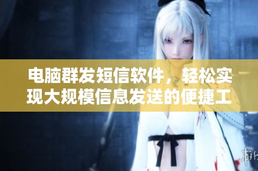 电脑群发短信软件，轻松实现大规模信息发送的便捷工具