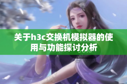 关于h3c交换机模拟器的使用与功能探讨分析
