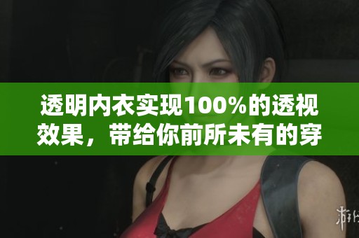 透明内衣实现100%的透视效果，带给你前所未有的穿着体验