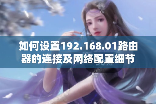 如何设置192.168.01路由器的连接及网络配置细节
