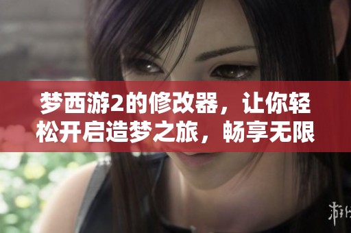 梦西游2的修改器，让你轻松开启造梦之旅，畅享无限精彩！