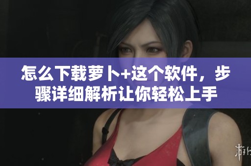 怎么下载萝卜+这个软件，步骤详细解析让你轻松上手