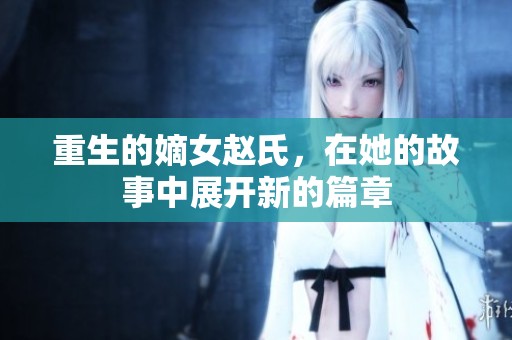 重生的嫡女赵氏，在她的故事中展开新的篇章