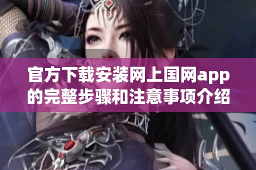 官方下载安装网上国网app的完整步骤和注意事项介绍