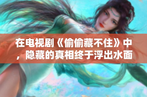 在电视剧《偷偷藏不住》中，隐藏的真相终于浮出水面
