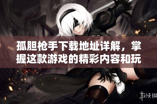 孤胆枪手下载地址详解，掌握这款游戏的精彩内容和玩法技巧
