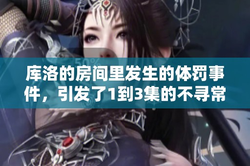 库洛的房间里发生的体罚事件，引发了1到3集的不寻常故事发展。