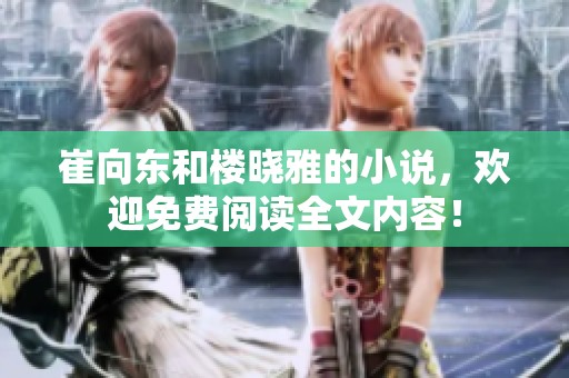 崔向东和楼晓雅的小说，欢迎免费阅读全文内容！