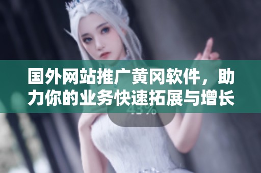 国外网站推广黄冈软件，助力你的业务快速拓展与增长