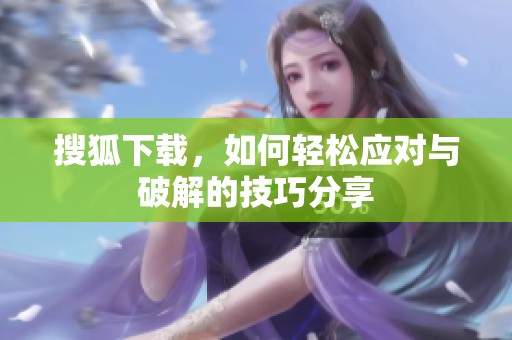 搜狐下载，如何轻松应对与破解的技巧分享