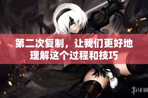 第二次复制，让我们更好地理解这个过程和技巧