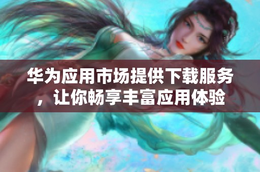 华为应用市场提供下载服务，让你畅享丰富应用体验