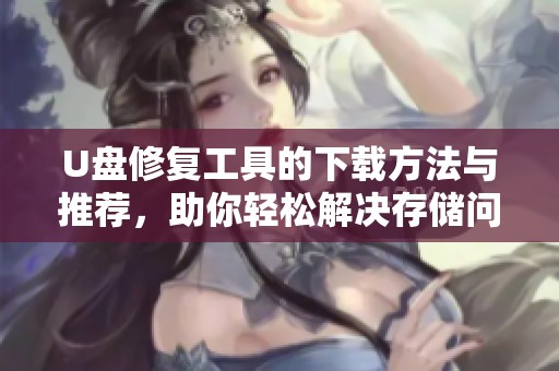 U盘修复工具的下载方法与推荐，助你轻松解决存储问题