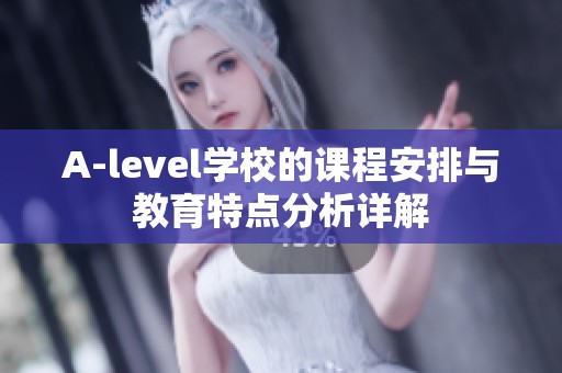 A-level学校的课程安排与教育特点分析详解
