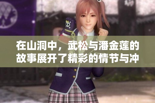 在山洞中，武松与潘金莲的故事展开了精彩的情节与冲突