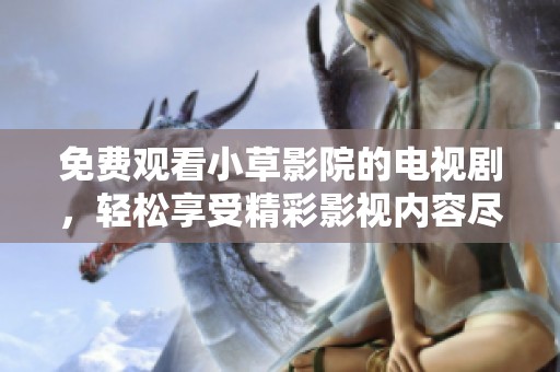免费观看小草影院的电视剧，轻松享受精彩影视内容尽在其中