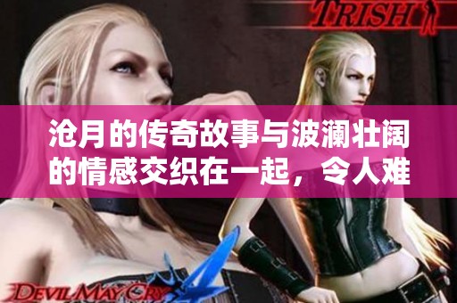沧月的传奇故事与波澜壮阔的情感交织在一起，令人难以忘怀。