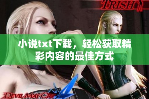 小说txt下载，轻松获取精彩内容的最佳方式