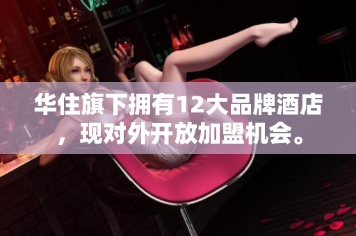 华住旗下拥有12大品牌酒店，现对外开放加盟机会。