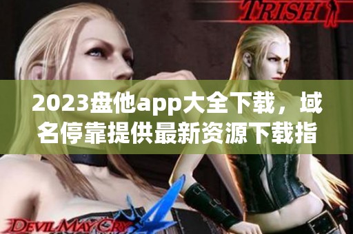 2023盘他app大全下载，域名停靠提供最新资源下载指南