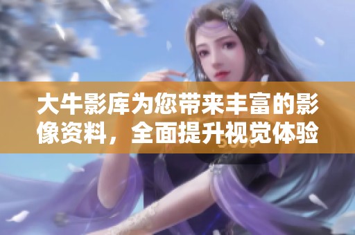 大牛影库为您带来丰富的影像资料，全面提升视觉体验与创作灵感