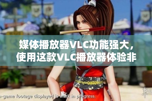 媒体播放器VLC功能强大，使用这款VLC播放器体验非凡影音享受