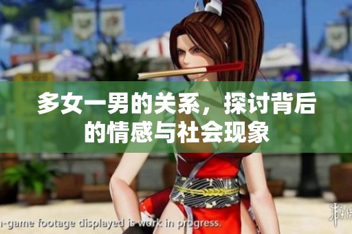 多女一男的关系，探讨背后的情感与社会现象