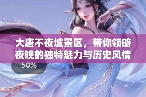 大唐不夜城景区，带你领略夜晚的独特魅力与历史风情