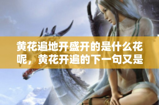 黄花遍地开盛开的是什么花呢，黄花开遍的下一句又是什么呢