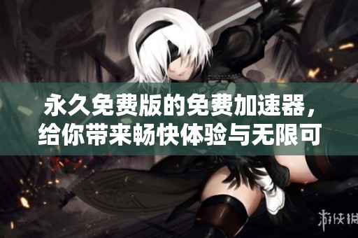 永久免费版的免费加速器，给你带来畅快体验与无限可能