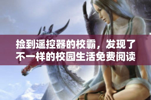 捡到遥控器的校霸，发现了不一样的校园生活免费阅读体验