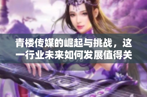 青楼传媒的崛起与挑战，这一行业未来如何发展值得关注