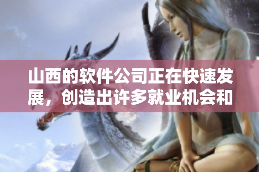 山西的软件公司正在快速发展，创造出许多就业机会和创新产品。