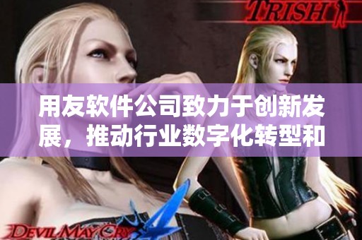用友软件公司致力于创新发展，推动行业数字化转型和升级