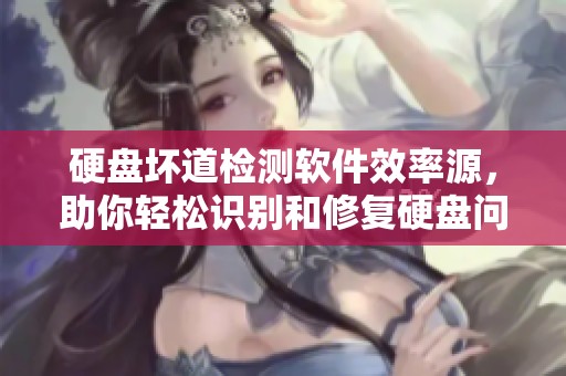 硬盘坏道检测软件效率源，助你轻松识别和修复硬盘问题