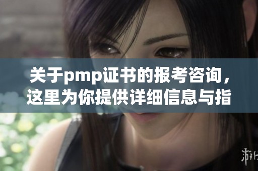 关于pmp证书的报考咨询，这里为你提供详细信息与指导