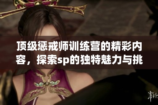 顶级惩戒师训练营的精彩内容，探索sp的独特魅力与挑战