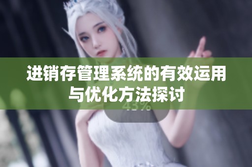 进销存管理系统的有效运用与优化方法探讨